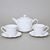 Tea / Coffee Set for 2 pers, Diamond White, Goldfinger Porcelain