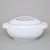 Soup tureen 2,9 l, Thun 1794 Carlsbad porcelain, Loos white