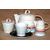 Pot tea 1,2 l + sugar bowl + creamer, Thun 1794 Carlsbad porcelain, TOM 330164