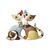Annual cats 2023 R. Wachtmeister - Letizia and Cosmo, 22 / 6,5 / 17 cm, Porcelain, Cats Goebel
