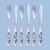 Fish cutlery 6-piece - prestige packaging, Blue Onion pattern