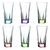 Set of gasses - Longdrink, 380 ml, Fusion Colour, RCR Cristalleria Italiana