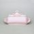 Butter dish for 250 g butter, Leander, decor 158, rose china