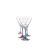 Spectrum 290 ml Rainbow - Martini glass, 4 pcs., Crystalex