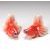 Goldfish design sculptured porcelain figurine (set/2) 7 cm, FRANZ Porcelain