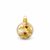 Christmas Tree Decoration Ball, 8 cm, Champagne, Czech Glass christmas decorations