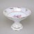 656: Fruit bowl footed h 16 cm, d 23 cm, Sonáta, flowers, Leander Loučky