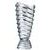 Wave: Vase 415 mm, Crystal, Crystalite Bohemia