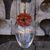 BREEZE Vase – Red Flower, 29 cm, Pačinek GLASS