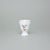 Egg cup, Thun 1794, Carlsbad Porcelain, BERNADOTTE Meissen Rose