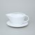 Sauce boat 400 ml plus undersaucer, Thun 1794 Carlsbad porcelain, TOM white