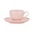 Cup espresso 110 ml + saucer 12 cm, Amina Rose, Seltmann porcelain