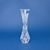 Křišťálová váza broušená úzká, Větrník, 255 mm, GLASSPO