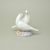 Anniversary doves 19 x 15 cm, NAO porcelain