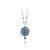 Necklace V. van Gogh - Almond Tree Blue, 4,5 / 4,5 / 8 cm, Porcelain, Goebel