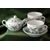 Coffee set for 4 persons, Green Onion Pattern, Cesky porcelan a.s.
