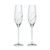 Celebration: Set of 2 Champagne Glasses 210 ml, with Swarowski Crystals