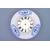 Clock embossed 24 cm plus clockwork, Original Blue Onion Pattern
