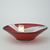 Studio Miracle: Bowl Red, 27 cm, Hand-decorated by Vlasta Voborníková