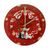 Wall clock Templi dellamore 31 / 2 / 31cm, porcelain, Cats Goebel R. Wachtmeister