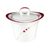 Sugar bowl 0,22 l, Mirage 22539, Seltmann Porcelain