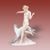 Diana 27 x 15 x 36 cm, luxor, Porcelain Figures Duchcov