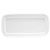 Platter square 35 cm, Achat UNI white, Tettau Porcelain