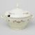 Soup tureen 2,5 l, Thun 1794 Carlsbad porcelain, BERNADOTTE ivory + flowers