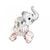 Elephant Calf (pink) 52 x 37 mm, Crystal Gifts and Decoration PRECIOSA