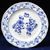 Plate dining 24 cm, the Pisces, (wall plate too), Original Blue Onion Pattern