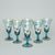 Egermann: Liqueur set of glasses Aquamarin 90 ml, 6 pcs.,Crystal Glasses Egermann