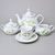 Čajová souprava pro 6 osob, Thun 1794, karlovarský porcelán, CONSTANCE 80262 kopretiny