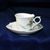 Cup espresso 80 ml plus saucer 120 mm, Meissen porcelain