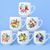 Mug Trojka 0,28 l, Fruits, 6 pcs. set, Český porcelán a.s.