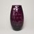 Egermann: Vase Amethyst Olive, h: 26 cm, Crystal Vases Egermann