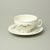 Šálek a podšálek čajový 275 ml / 18 cm, Thun 1794, karlovarský porcelán, BERNADOTTE ivory + kytičky