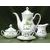 Kávová souprava pro 6 osob, Thun 1794, karlovarský porcelán, CONSTANCE 80262 kopretiny
