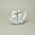 Love story (owls), 18 x 15 cm, NAO porcelain