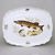 Tray 40 cm, Thun 1794 Carlsbad porcelain, BERNADOTTE fishing
