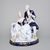 Kanapíčko rokoko 22 x 17,5 x 26 cm, Isis, Porcelánové figurky Duchcov