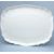 Frost no line: Large tray / platter 40 x 31,5 cm, Thun 1794 Carlsbad porcelain, BERNADOTTE