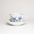 Cup and saucer B plus B 0,21 l / 14 cm for coffee, Original Blue Onion + gold Pattern