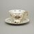 Cup 200 ml + sacuer 16 cm tea, footed, Three Graces, QueensCrown porcelain