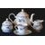 Tea set for 6 persons, Thun 1794 Carlsbad porcelain, ROSE 80061