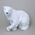 Polar Bear 40 x 23,5 x 30, White, Royal Dux Bohemia
