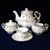Tea set for 6 persons Elizabeth, Thun Studio, Luxury Porcelain