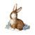 Annual bunny 2026, 8,5 / 4 / 8,5 cm, biscuit china, Goebel