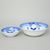 Compot set for 4 persons, Thun 1794 Carlsbad porcelain, BLUE CHERRY