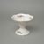 Bowl 13 cm footed, Thun 1794 Carlsbad porcelain, BERNADOTTE ivory + flowers