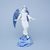 Angel on stand 22,5 cm + 6 cm stand, Original Blue Onion Pattern
